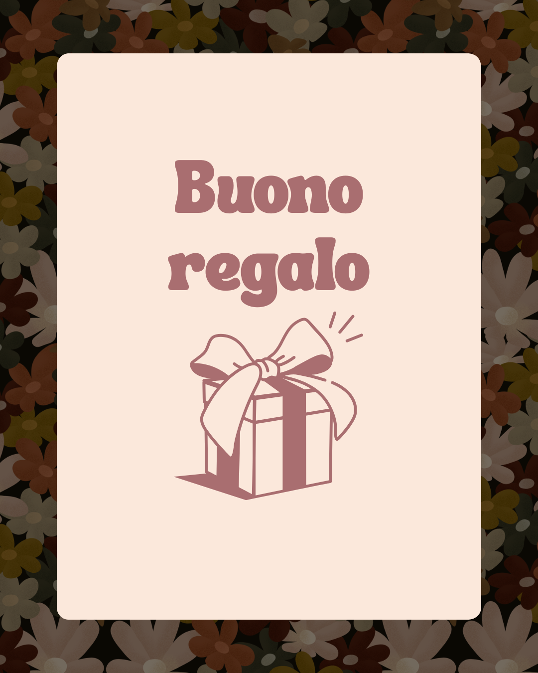 BUONO REGALO
