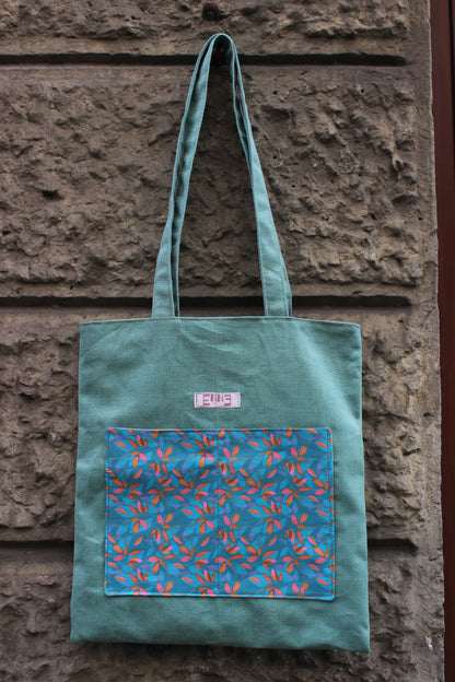 Tote bag - giardino astratto