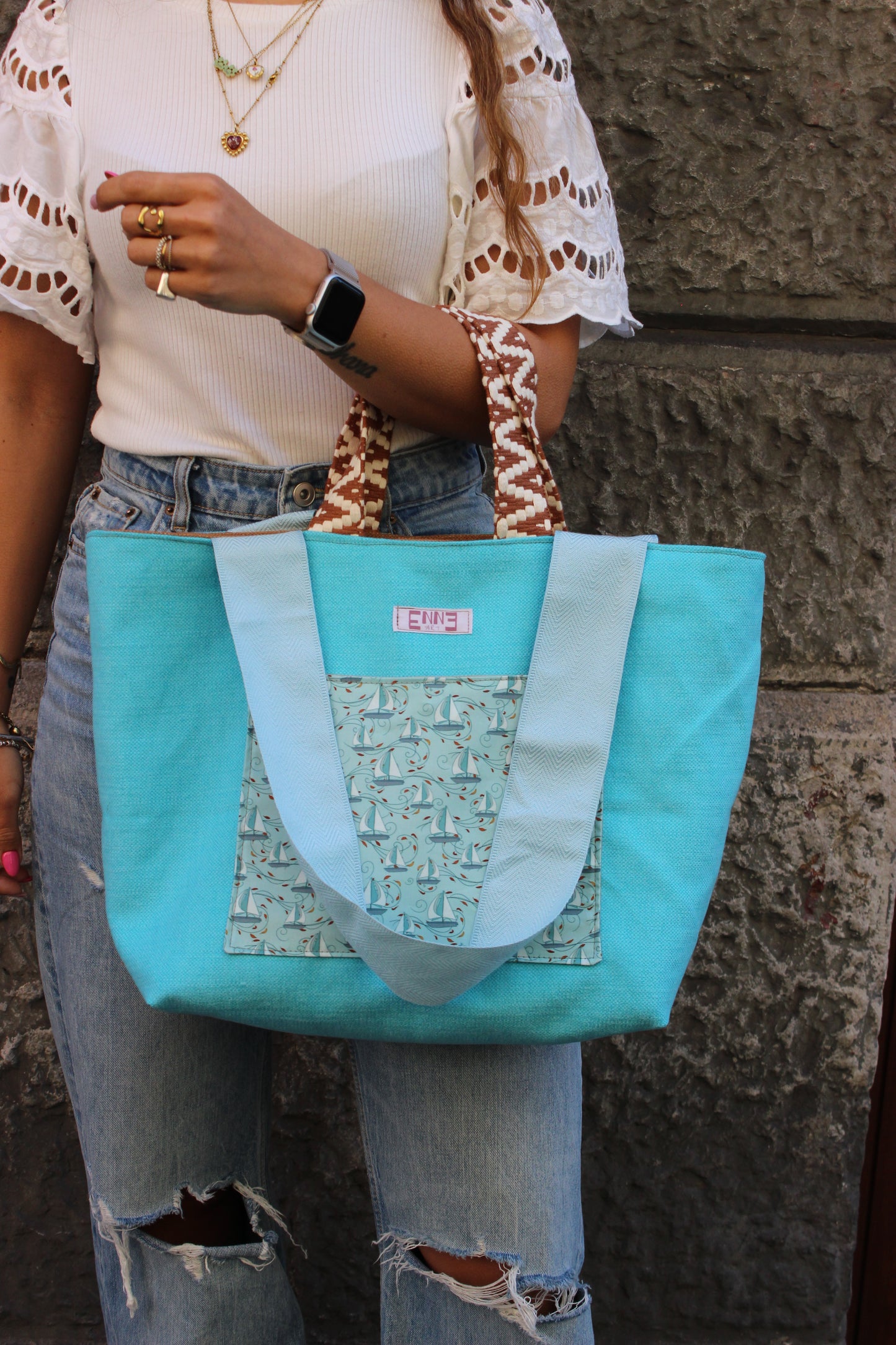 Borsa mare reversibile