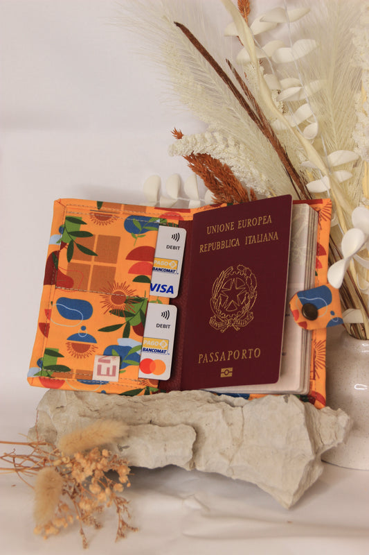 Porta passaporto rigido