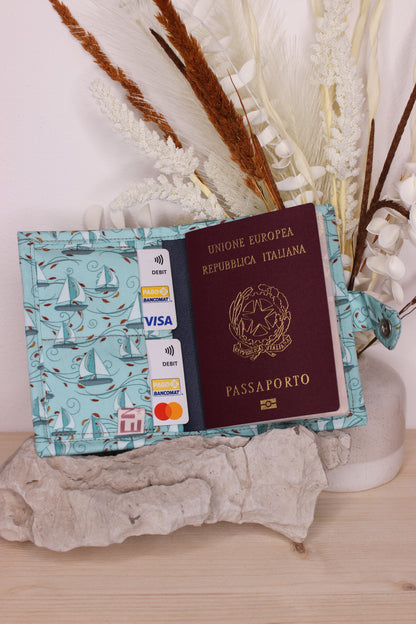 Porta passaporto rigido