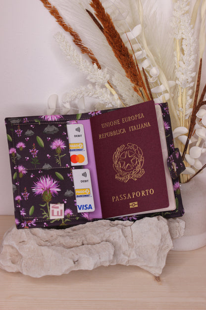 Porta passaporto rigido