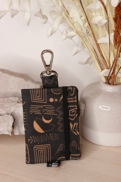 Porta carte con gancio