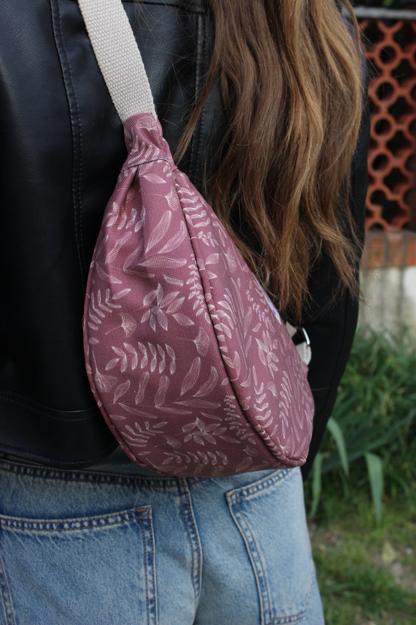 Borsa Selene S -Flora vinaccia