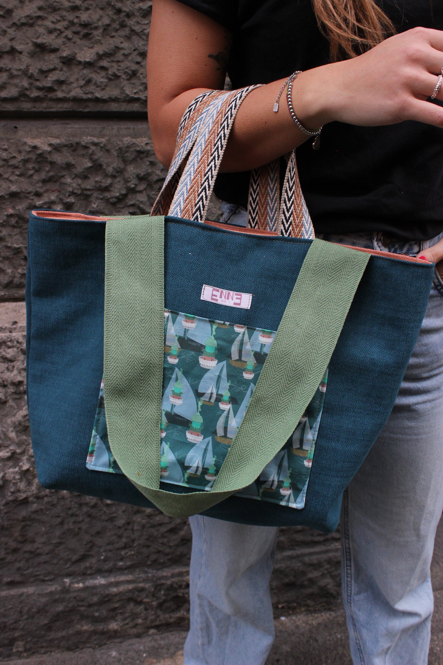 Borsa mare reversibile