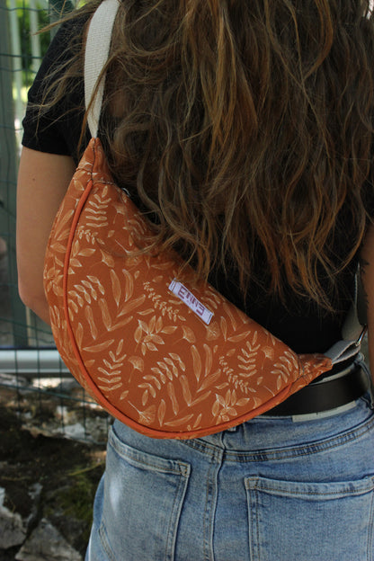 Borsa Selene S - Flora Mattone