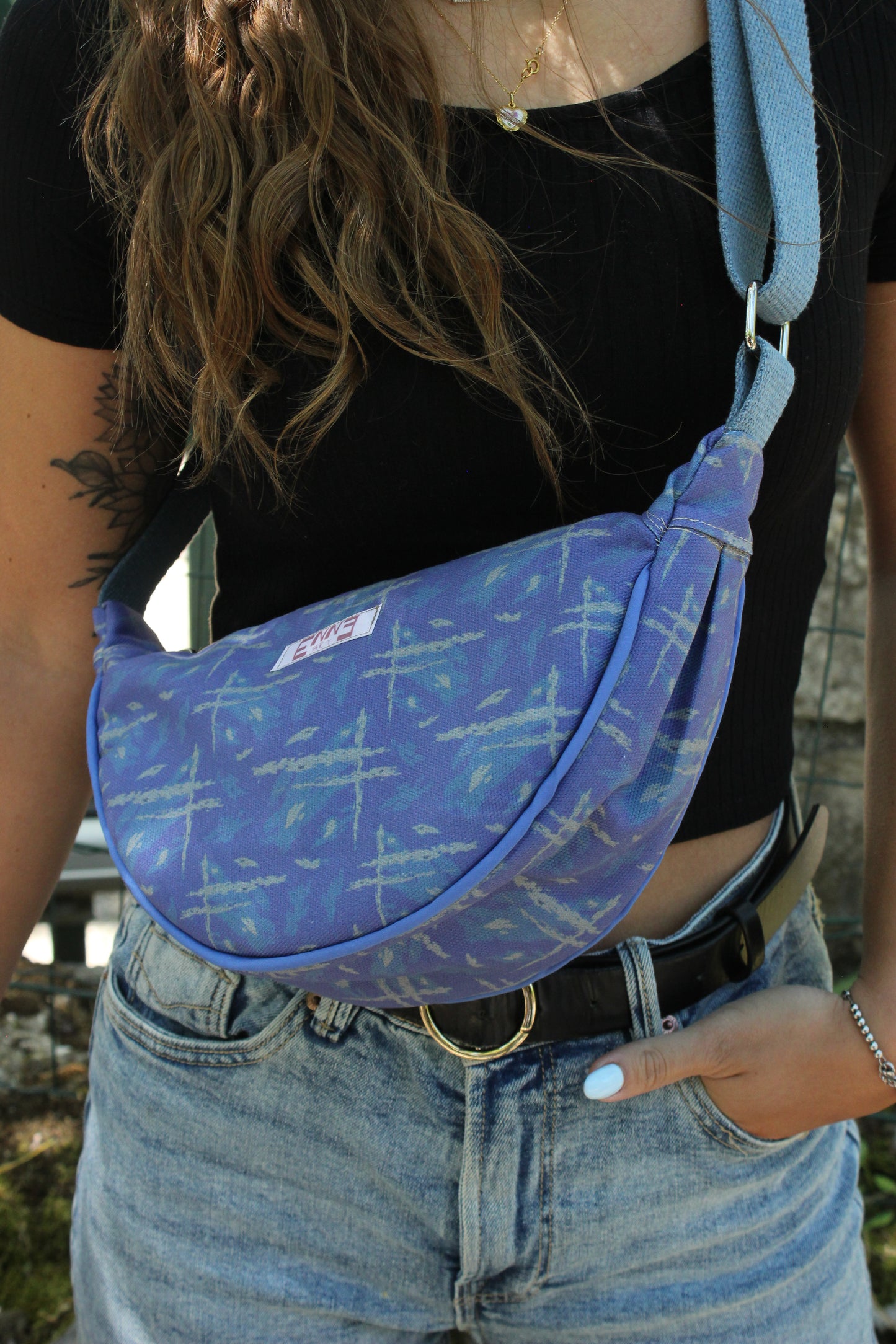 Borsa Selene S - blu jeans