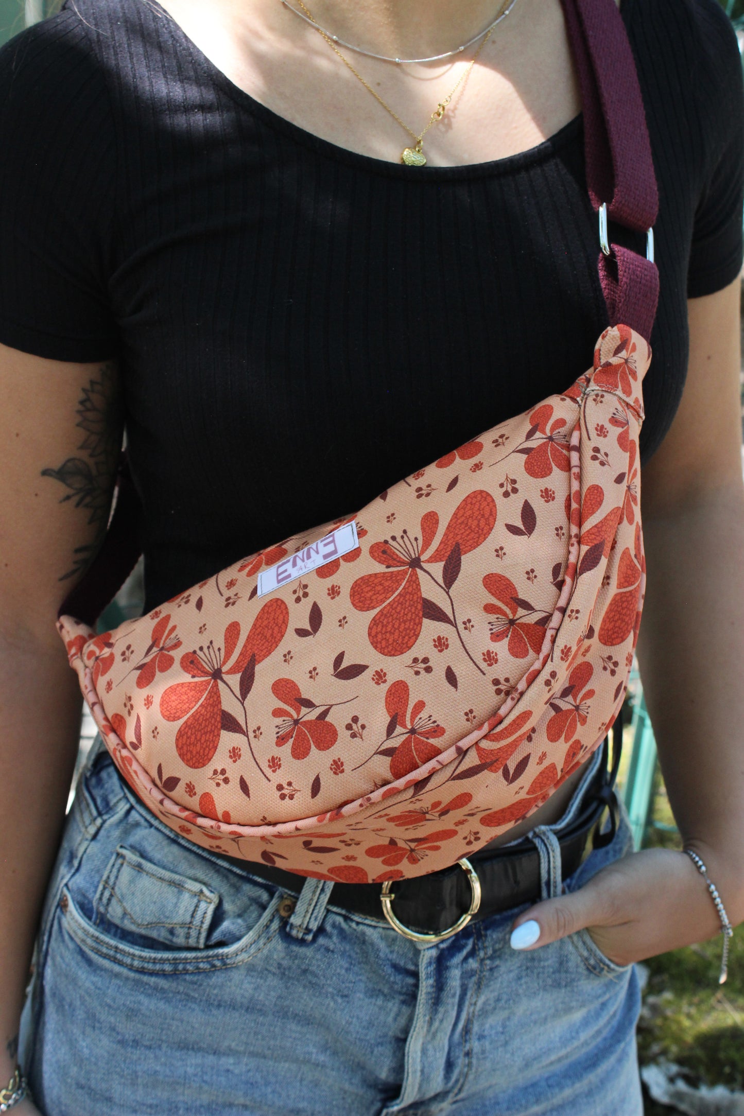 Borsa Selene S - Fiori Pop