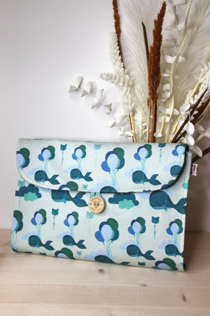 Porta pannolini - Balene ottanio